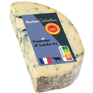 Ser Fourme d'Ambert  Auchan Collection  na wagę ok. 250 g