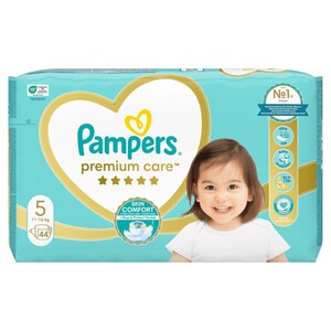 Pieluchy Premium Care 5 (11-25kg) Pampers 44 sztuki