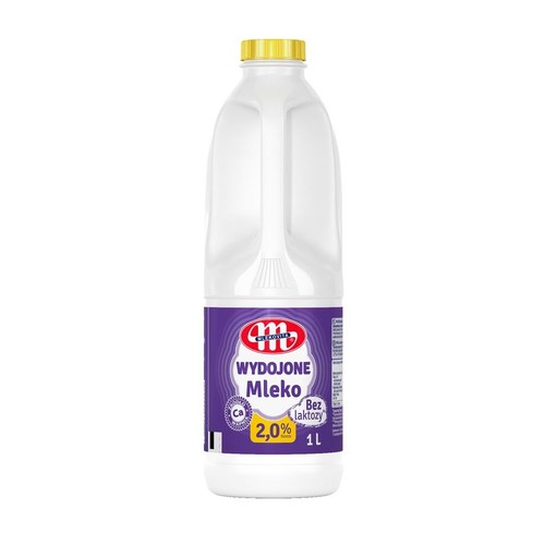 Wydojone Mleko bez laktozy 2% Mlekovita 1 l