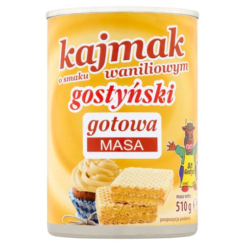 Kajmak o smaku waniliowym  SM Gostyń 510 g