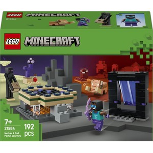 Minecraft® Podróż przez portal Netheru i Kresu 21584 LEGO 1 sztuka