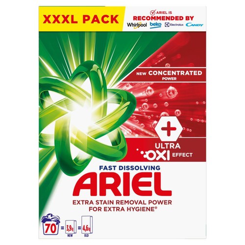 Proszek do prania Ultra Oxi Effect XXXL Pack   Ariel 3,85 kg