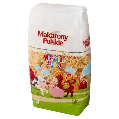 Makaron zwierzątka z zagrody Makarony Polskie 400 g