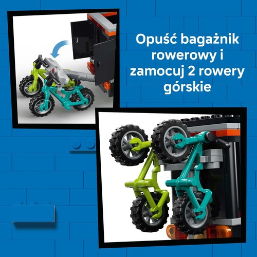 City Furgonetka z rowerami górskimi 60512 LEGO 1 sztuka
