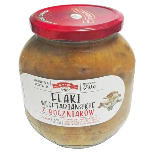 Wegetariańskie Flaczki z boczniakiem Kotwica 650 g