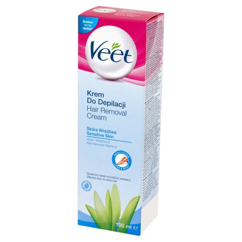 Krem do depliacji skóry wrażliwej Veet 100 ml