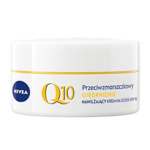 Ujędrniający krem na dzień SPF 15 do każdego typu skóry Q10  Nivea 50 ml