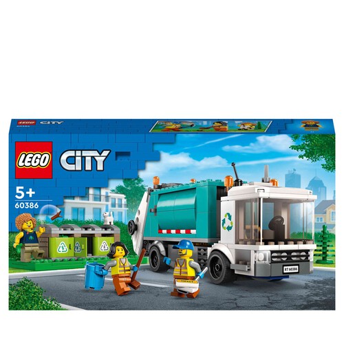 City Ciężarówka recyklingowa 60386 LEGO 1 sztuka