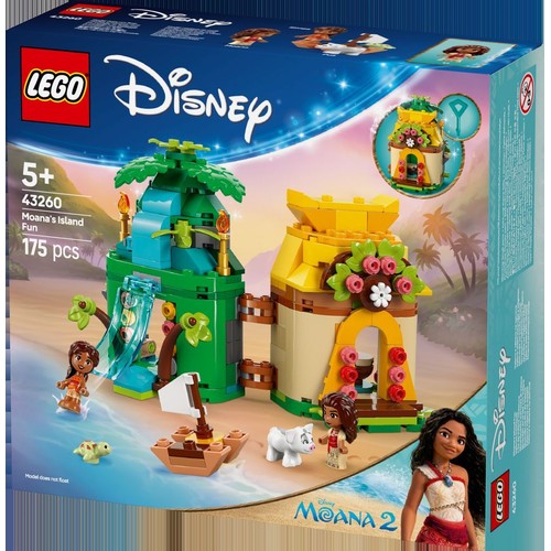 Disney Zabawy Vaiany na wyspie 43260 LEGO 1 sztuka