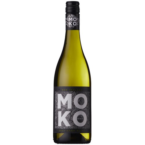 Wino nowozelandzkie białe wytrawne Sauvignon Blanc alk. 13,0% obj. MOKOblack 750 ml