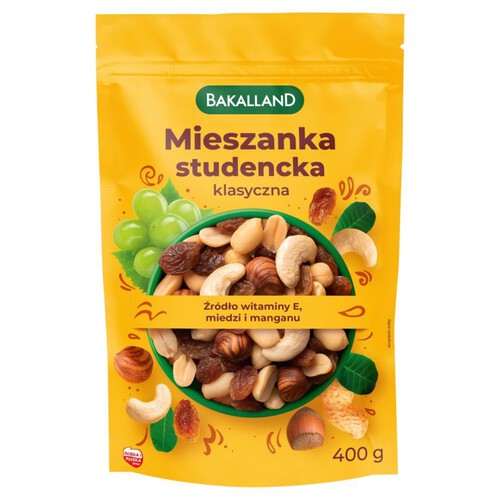 Mieszanka studencka klasyczna Bakalland 400 g