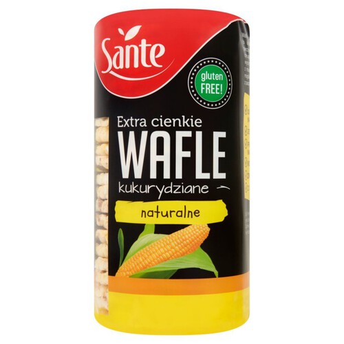 Extra cienkie wafle kukurydziane Sante 120 g