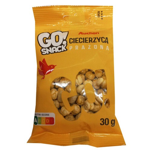 Go Snack ciecierzyca prażona Auchan 30 g