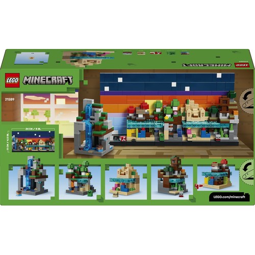 Zestaw konstrukcyjny Minecraft® Minibiomy 21589 LEGO 1 sztuka