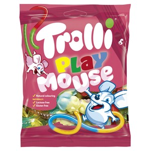Żelki o smaku owocowym Trolli 100 g