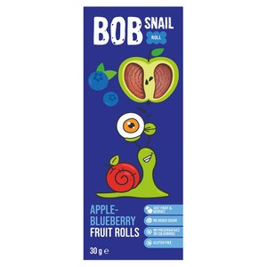 Przekąska jabłkowo-borówkowa bez dodatku cukru Bob Snail 30 g