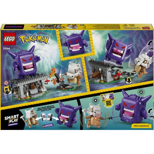 Pokémon SMART Play: Cubone i Gengar - upiorne starcie 72166 LEGO 1 sztuka