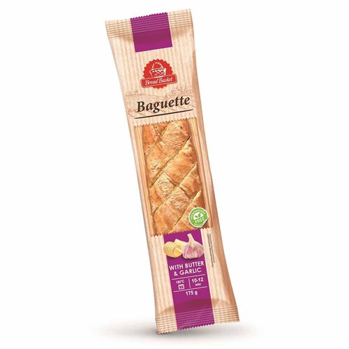 Bagietka z masłem czosnkowym   Bread Basket 165 g