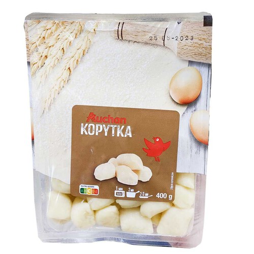 Kopytka Auchan 400 g