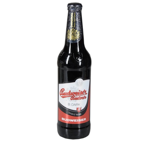 Dark Lager piwo ciemne pełne alk. 4.7% obj. Budweiser Budwar 500 ml