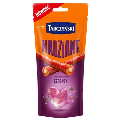 Nadziane-Kabanosy z nadzianiem czosnek Tarczyński 95 g