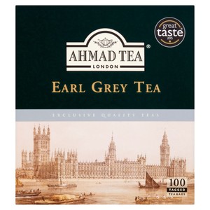 Herbata czarna Earl Grey Ahmad Tea 100 torebek