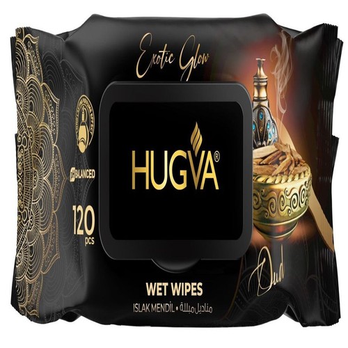 Chusteczki nawilżane orientalne Exotic Glow Hugva 120 sztuk