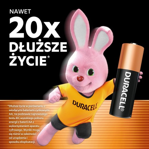 Baterie alkaiczne Basic AAA Duracell 6 sztuk