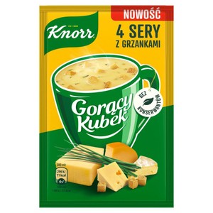 Gorący kubek 4 sery z grzankami Knorr 17 g