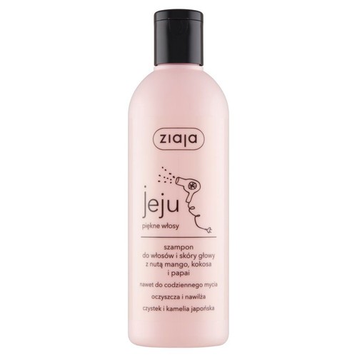 Szampon do włosów Jeju z nutą mango kokosa i papai Ziaja 300 ml