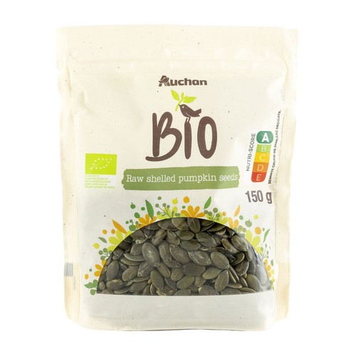 BIO Pestki dyni łuskane Auchan 150 g