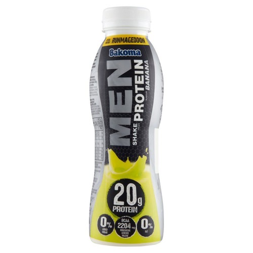 Men Protein shake o smaku bananowym Bakoma 380 g