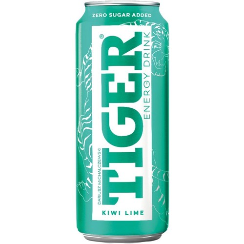 Napój energetyzujący Naked Line Kiwi Limonka Tiger 500 ml