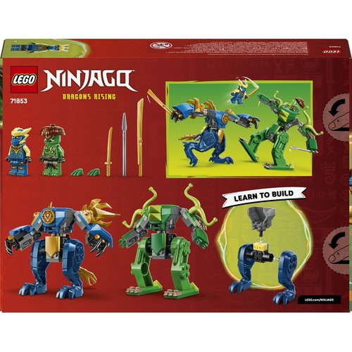 Zabawka NINJAGO® Bitwa w smoczym mechu Jaya 71853 LEGO 1 sztuka