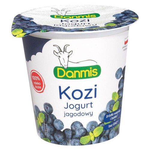 Jogurt kozi jagodowy Danmis 125 g