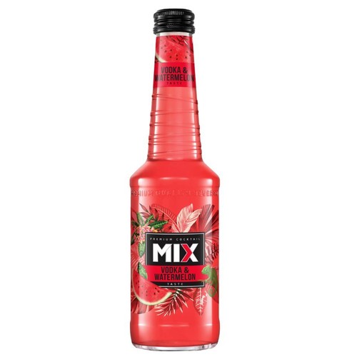 
Drink koktail Vodka and Watermelon alk. 4,0% obj. MIX 330 ml