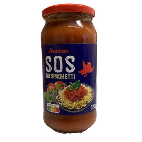 Sos do spaghetti Auchan 520 g