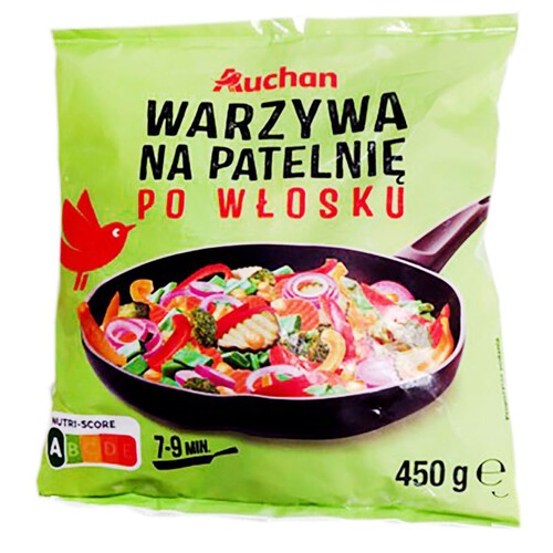 Warzywa na patelnię po włosku Auchan 450 g