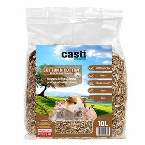 Ściółka bawełniana dla królików i gryzoni Casti 800 g