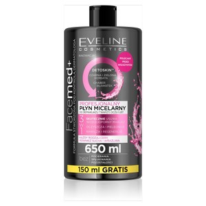 Płyn micelarny Facemed+ 3w1 do każdego rodzaju cery EVELINE COSMETICS 650 ml