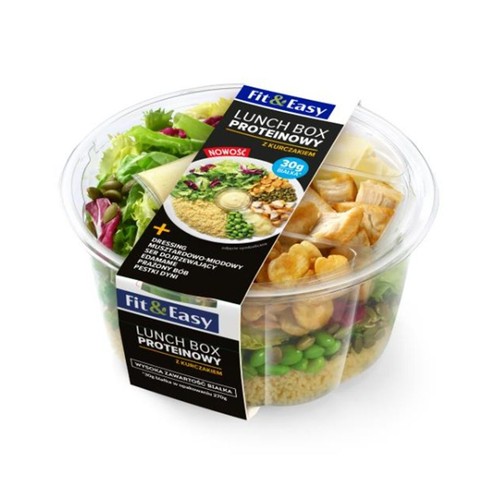 Lunch Box proteinowy z kurczakiem Fit & Easy 270 g