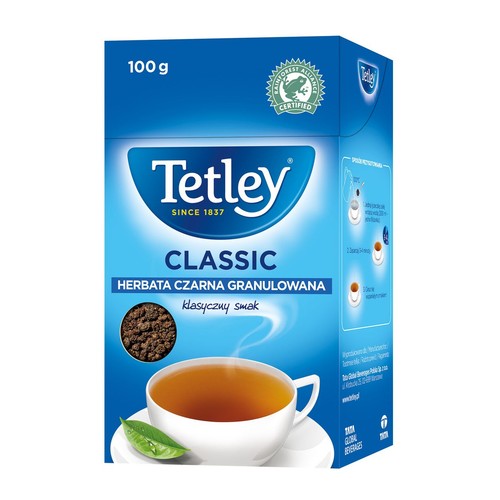 Herbata czarna granulowana Tetley 100 g