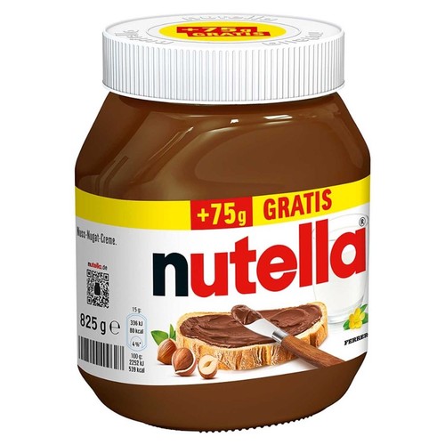 Krem do smarowania z orzechami laskowymi i kakao Nutella 825 g