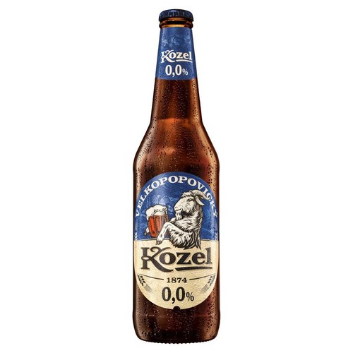 Piwo bezalkoholowe półciemne alk. 0% obj.  Kozel 500 ml
