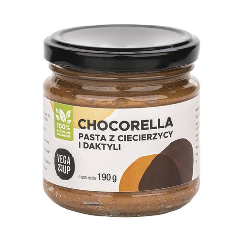 Chocorella pasta z ciecierzycy I daktyli Vega Up 200 g