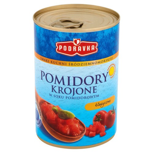 Pomidory krojone w soku pomidorowym Podravka 400 g