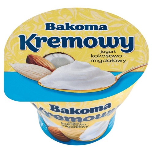 Jogurt kremowy kokosowo migdałowy Bakoma 150 g