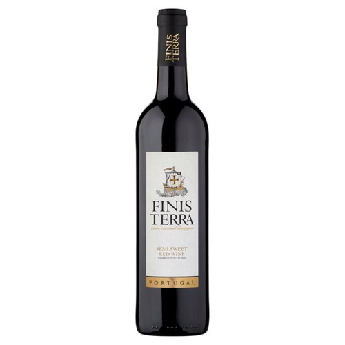 Wino czerwone półsłodkie Finisterra 750 ml