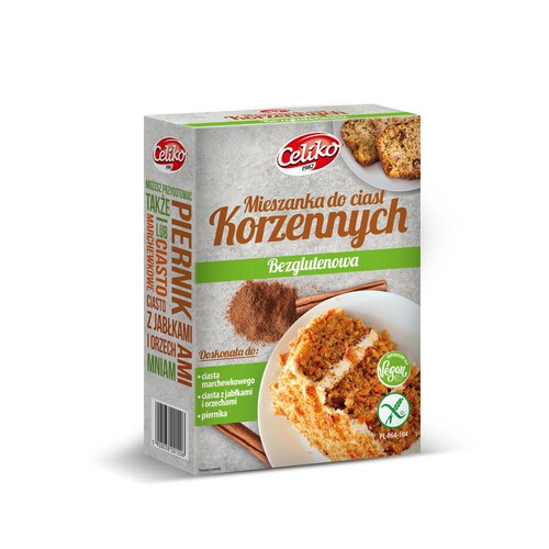 Mieszanka do ciast korzennych bezglutenowa Celiko 300 g