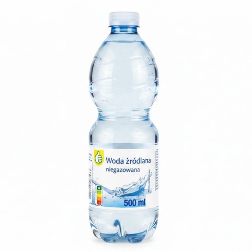 Woda źródlana niegazowana pet Auchan 500 ml